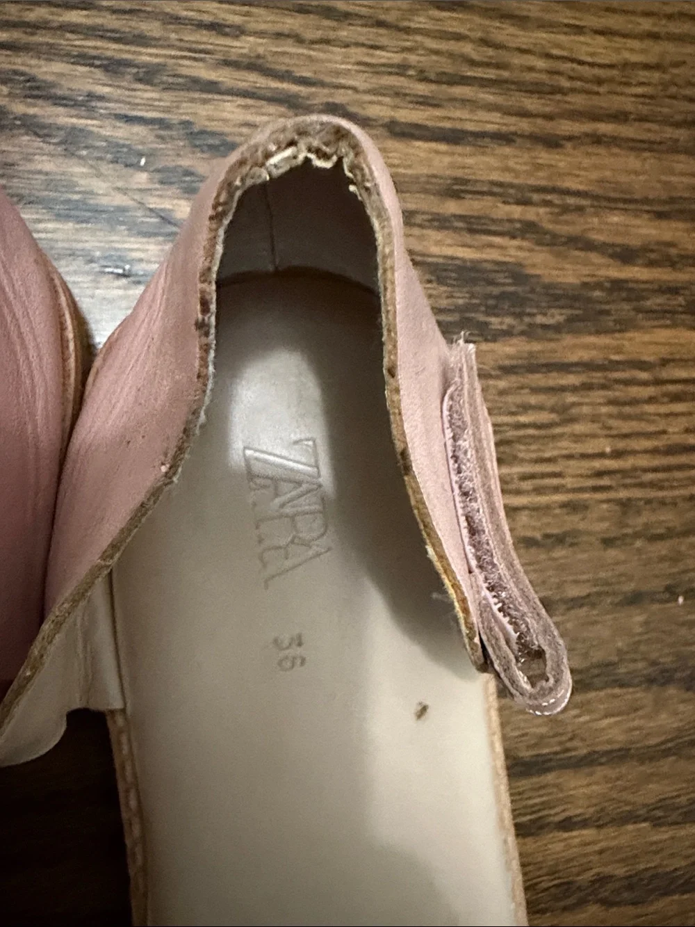 Zara Braided Pink Open-Toe Sandals
